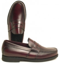Antiqued Wine Leather