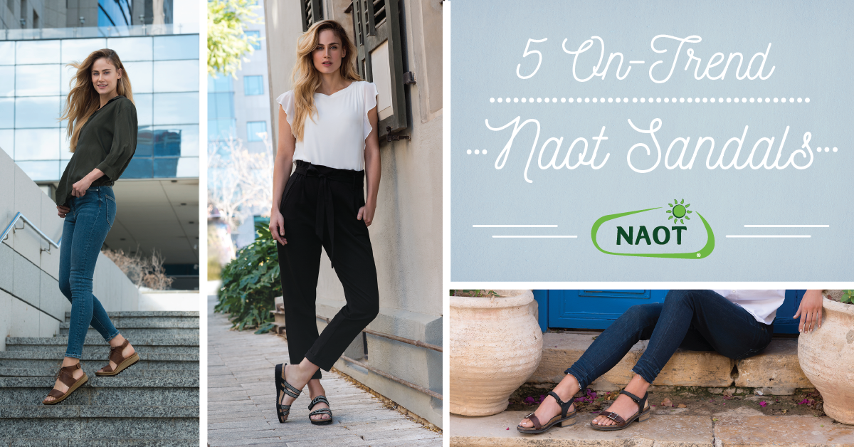 5 On-Trend Naot Sandals to Refresh Your Spring Wardrobe