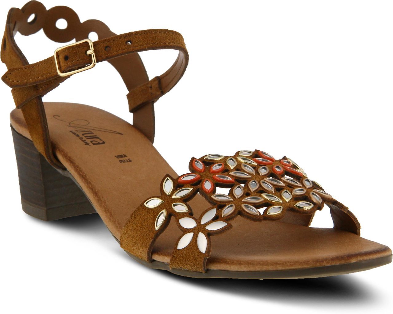 Azura Marcia in Camel Suede