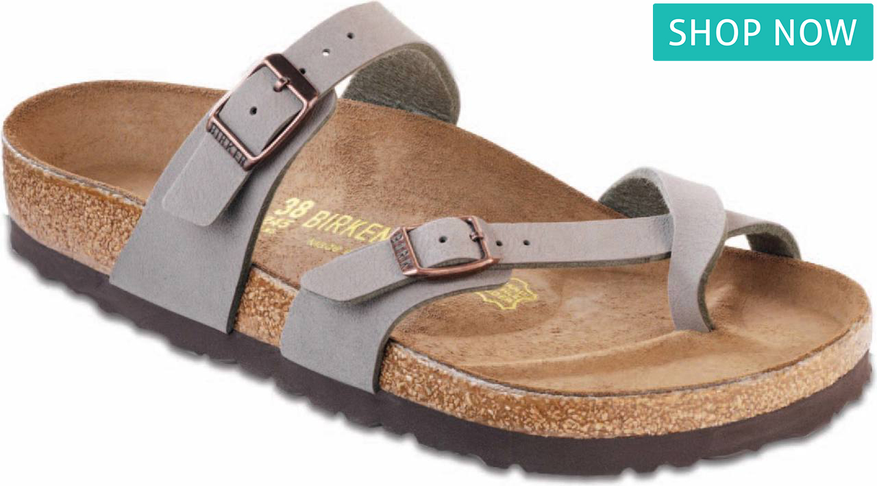 Birkenstock Women's Mayari in Stone Birkibuc Birkenstock Women's Mayari in Stone Birkibuc