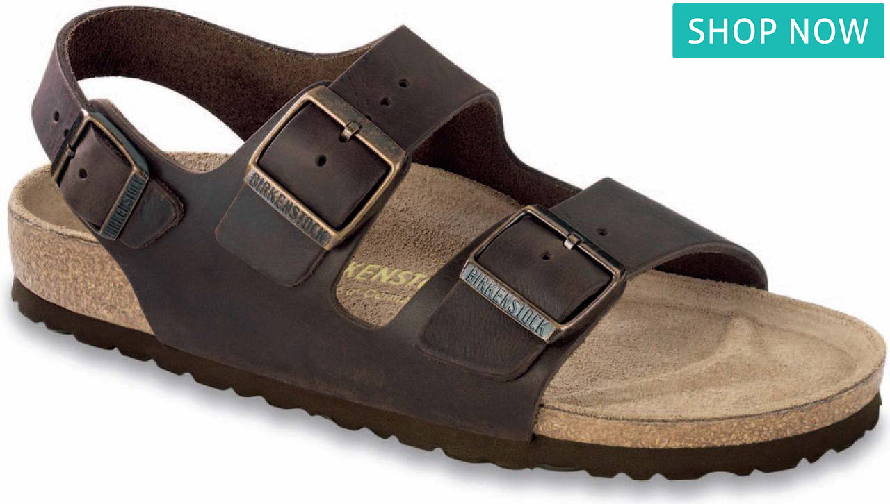 Birkenstock Milano in Habana Oiled Leather Birkenstock Milano in Habana Oiled Leather