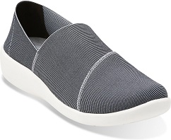 Clarks Women's Sillian Firn in Black Multi Synthetic