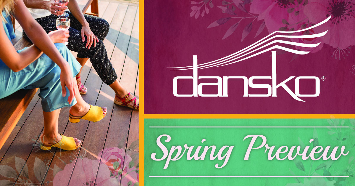 Preview Dansko's New Spring 2018 Looks! Preview Dansko's New Spring 2018 Looks!
