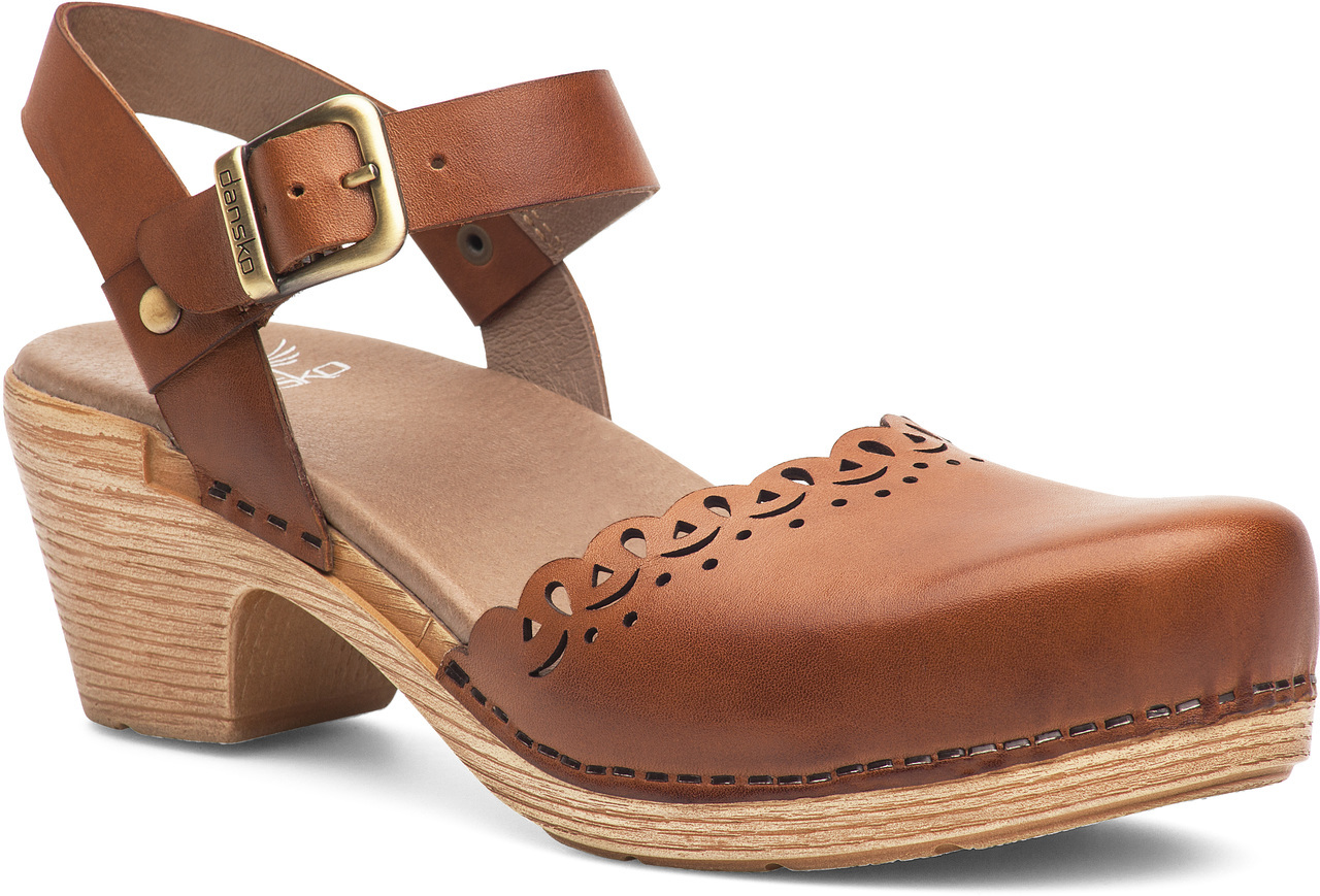 Dansko Marta in Camel Full-Grain Leather