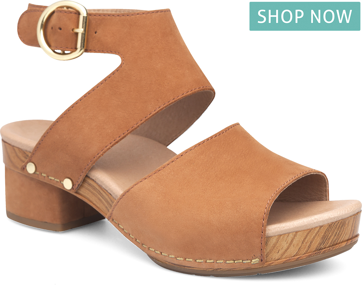 Dansko Minka in Camel Milled Nubuck Leather Dansko Minka in Camel Milled Nubuck Leather