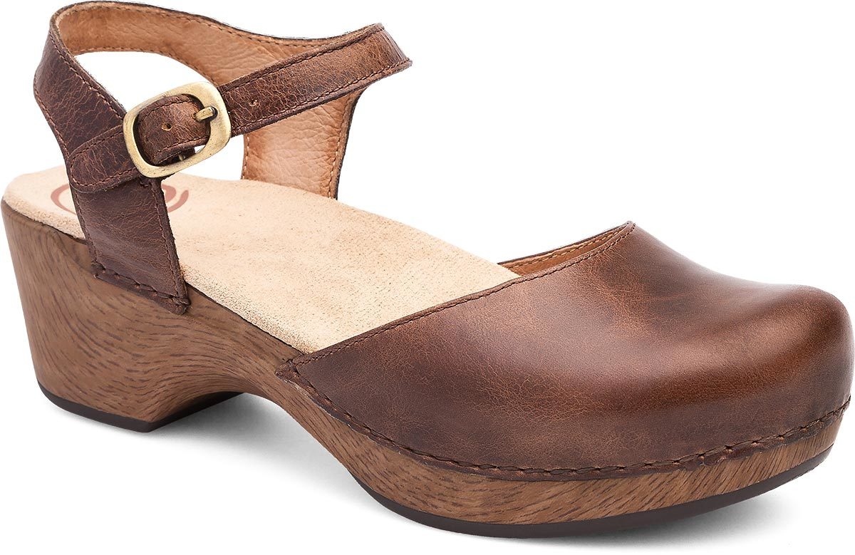 Dansko Sam in Teak Vintage Pull-Up