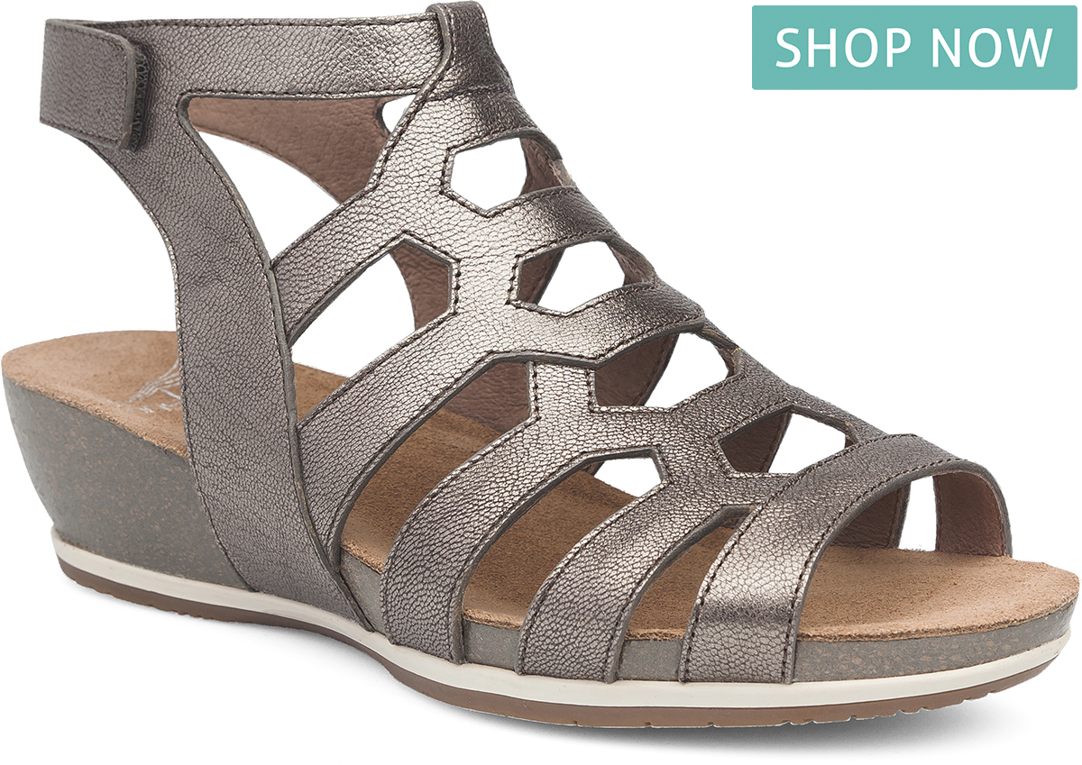 Dansko Valentina in Pewter Milled Nubuck Leather Dansko Valentina in Pewter Milled Nubuck Leather