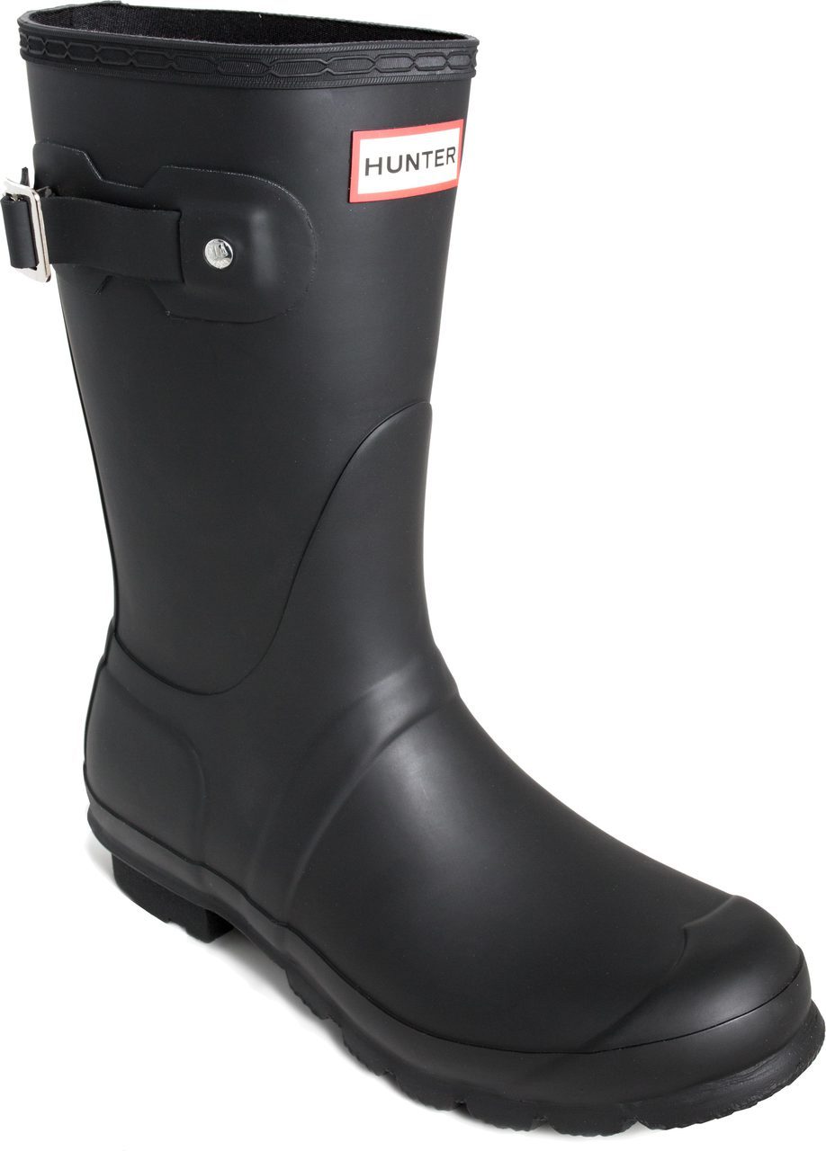 Hunter Original Short Rain Boot in Black