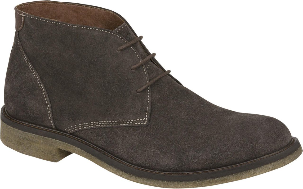 Johnston & Murphy Copeland Chukka in Dark Gray