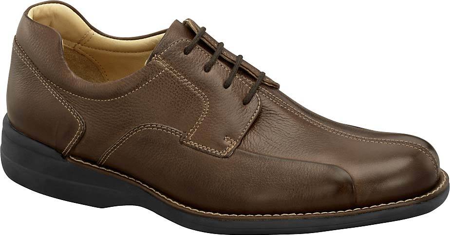 Johnston & Murphy Shuler Bicycle in Brown Tumbled Calf