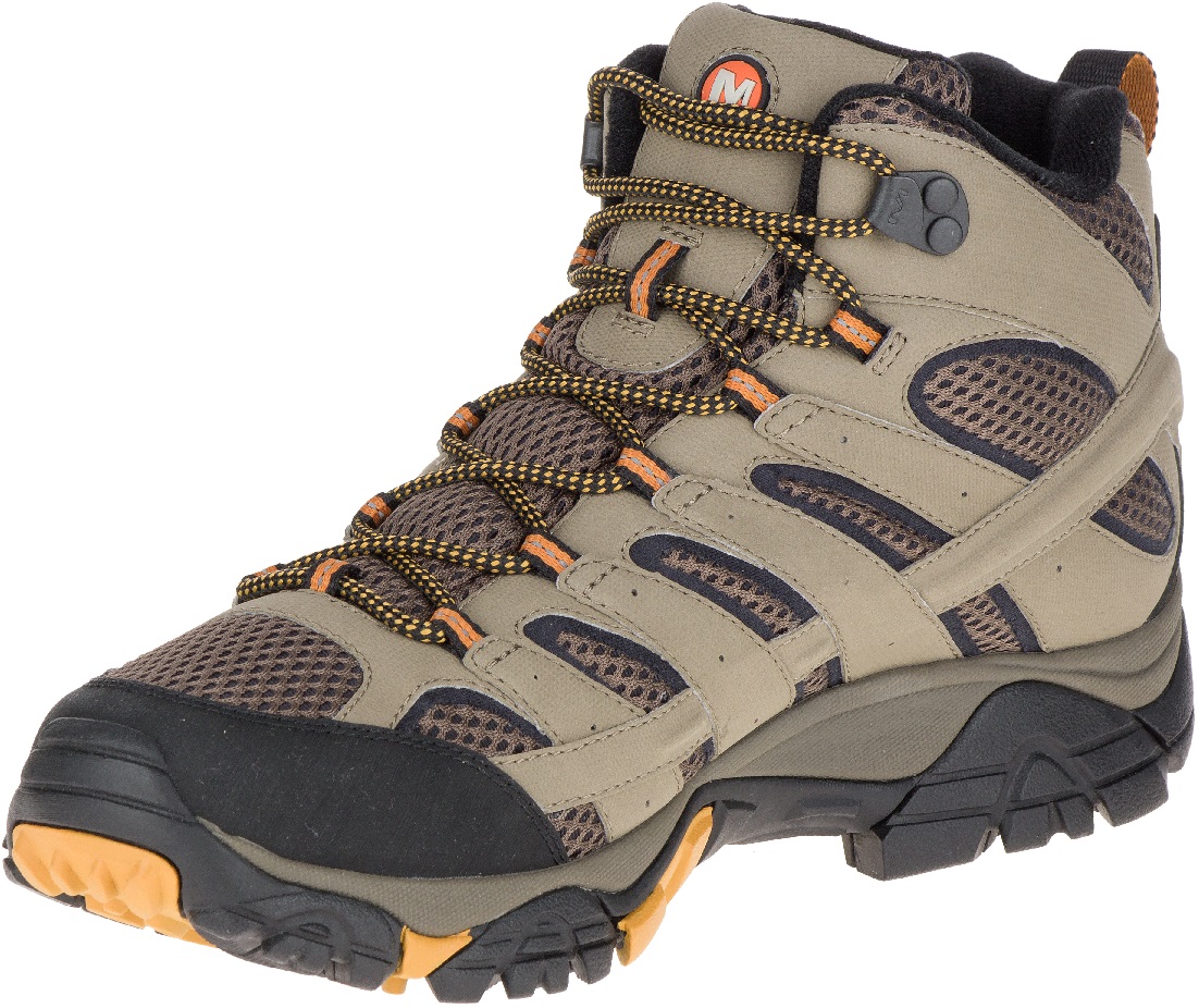 Men's Merrell Moab 2 Mid GORE-TEX in Walnut Men's Merrell Moab 2 Mid GORE-TEX in Walnut