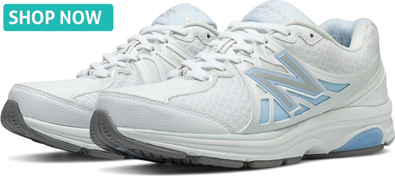 New Balance Women's 847v2 in White with Frost