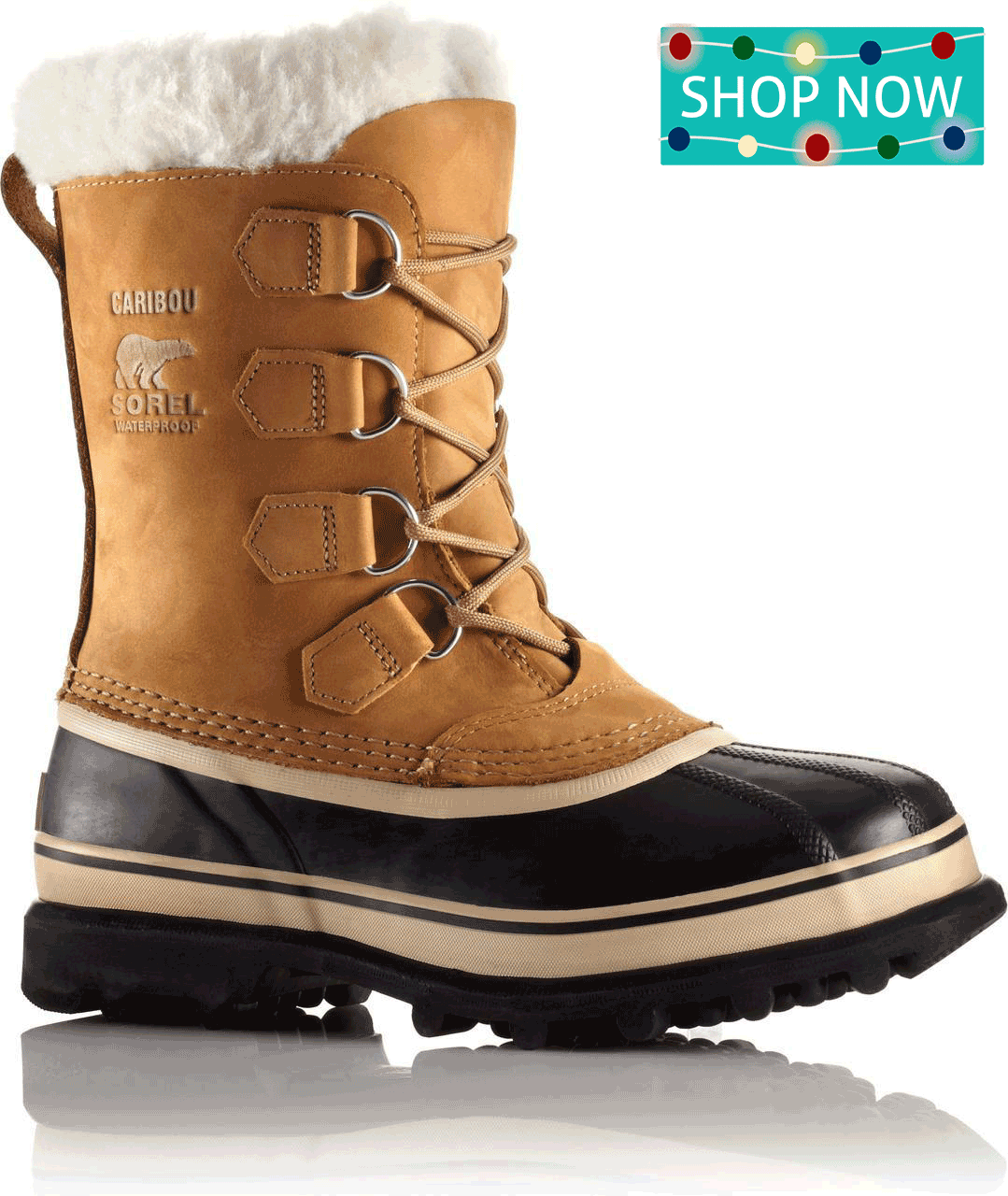 Sorel Women's Caribou in Buff Sorel Women's Caribou in Buff
