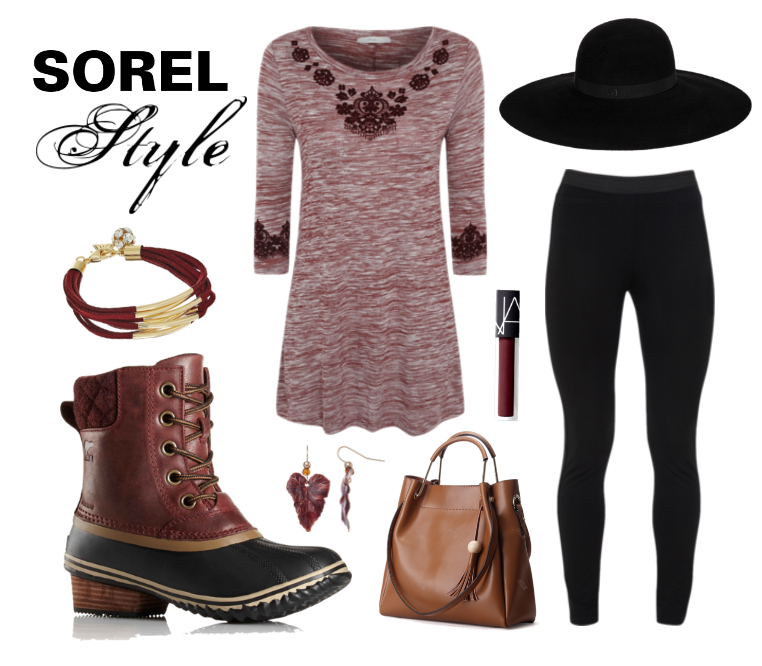Sorel Style feat. Sorel Slimpack II Lace