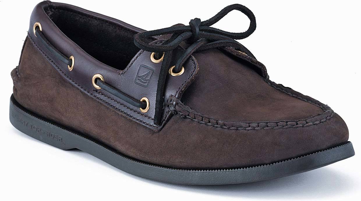 Sperry Authentic Original Boat Shoe in Brown/Buc Brown
