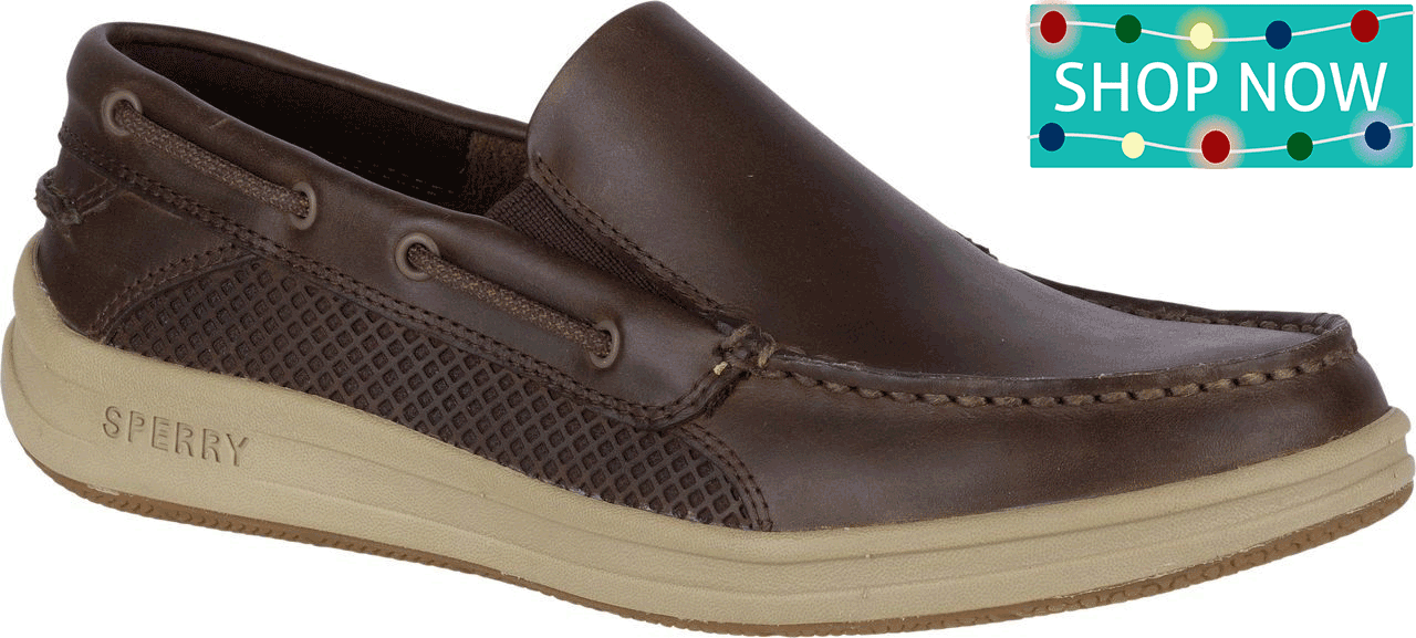 Sperry Men's Gamefish Slip On in Brown