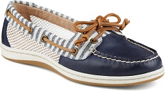 Sperry Women's Firefish Stripe Mesh in Navy