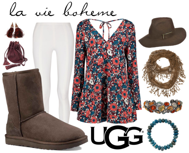 UGG Classic Short II in Chocolate: Bohemian Beauty