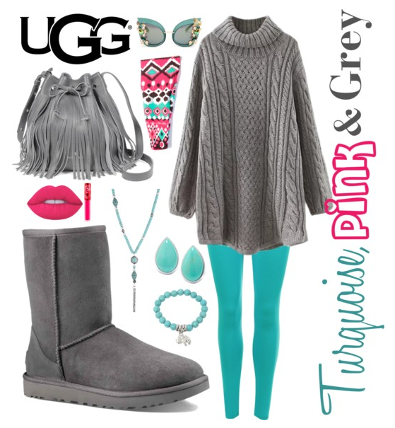 UGG Classic Short II in Grey: Funky & Fun