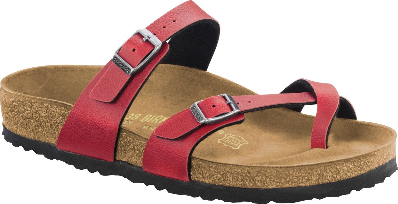 Birkenstock Mayari in Bordeaux Pull-Up