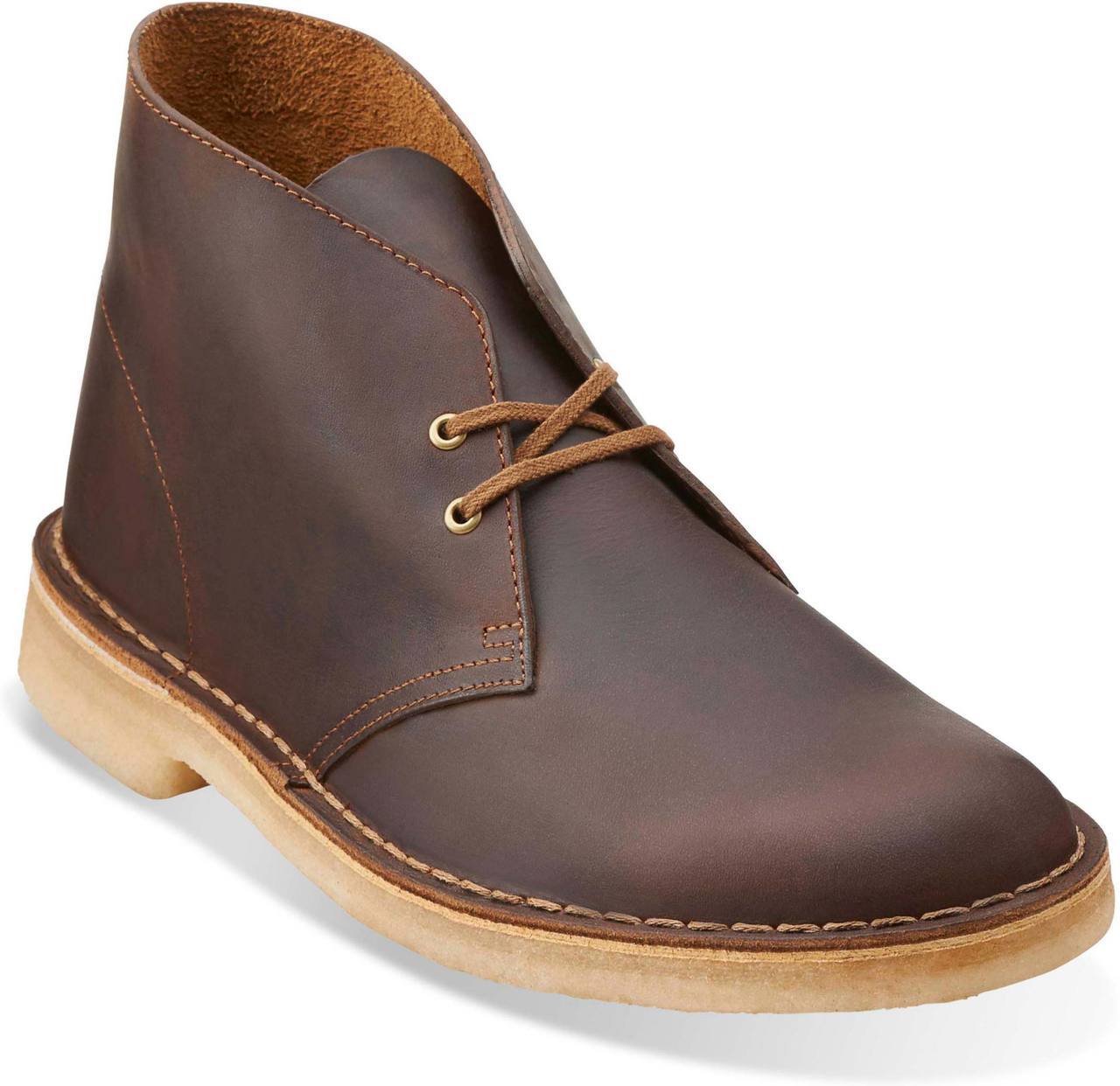 Clarks Men's Desert Boot in Beeswax Leather