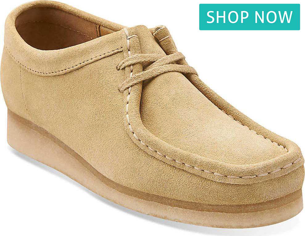 Clarks Women's Wallabee in Maple Suede Clarks Women's Wallabee in Maple Suede
