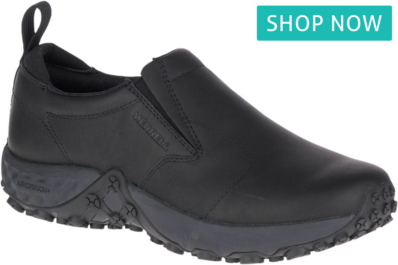 Merrell Women's Jungle Moc AC+ Pro Work Shoe in Black Merrell Women's Jungle Moc AC+ Pro Work Shoe in Black